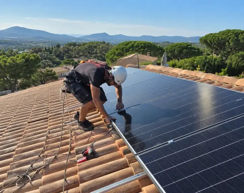 Installateur panneaux solaires Casteide-Candau — pose photovoltaïque sur toiture
